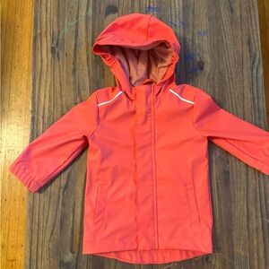 Kids Lined Hooded Rain Jacket